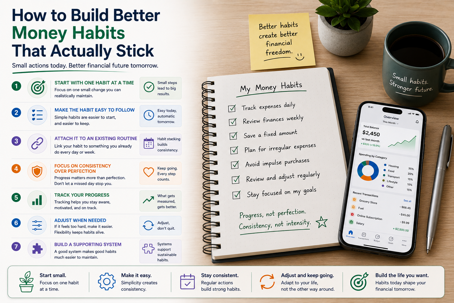 How to Build Better Money Habits That Actually Stick