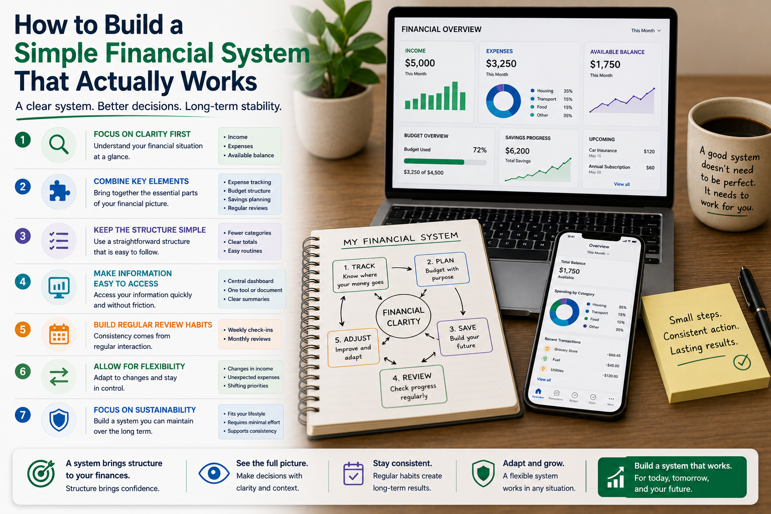 How to Build a Simple Financial System That Actually Works