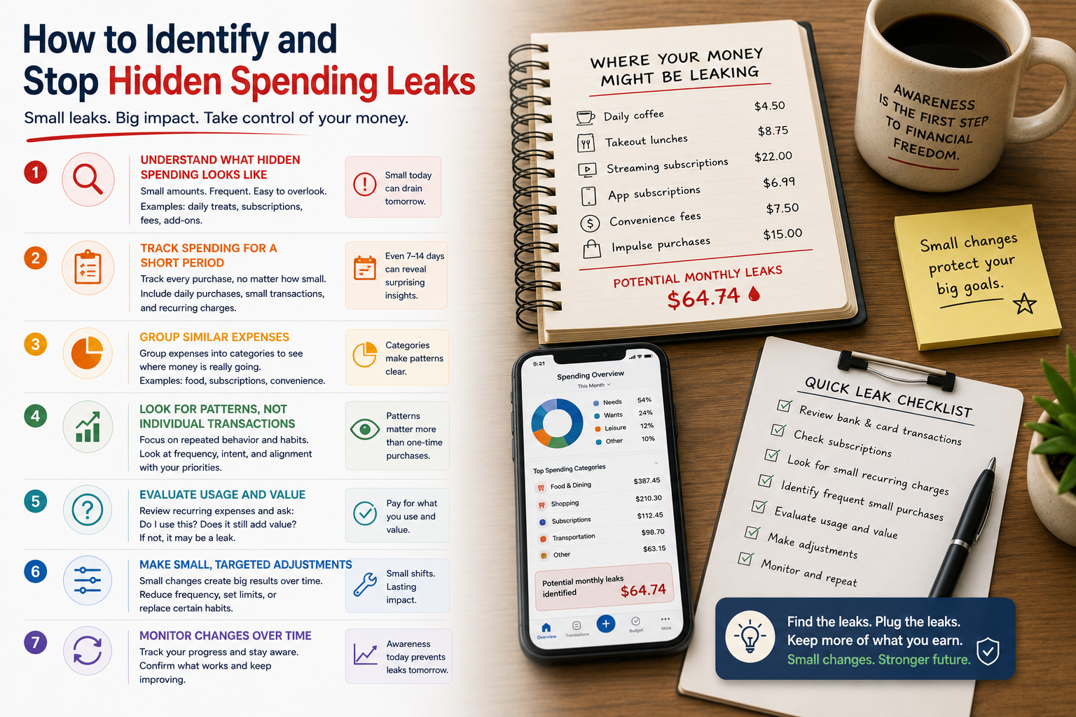 How to Identify and Stop Hidden Spending Leaks