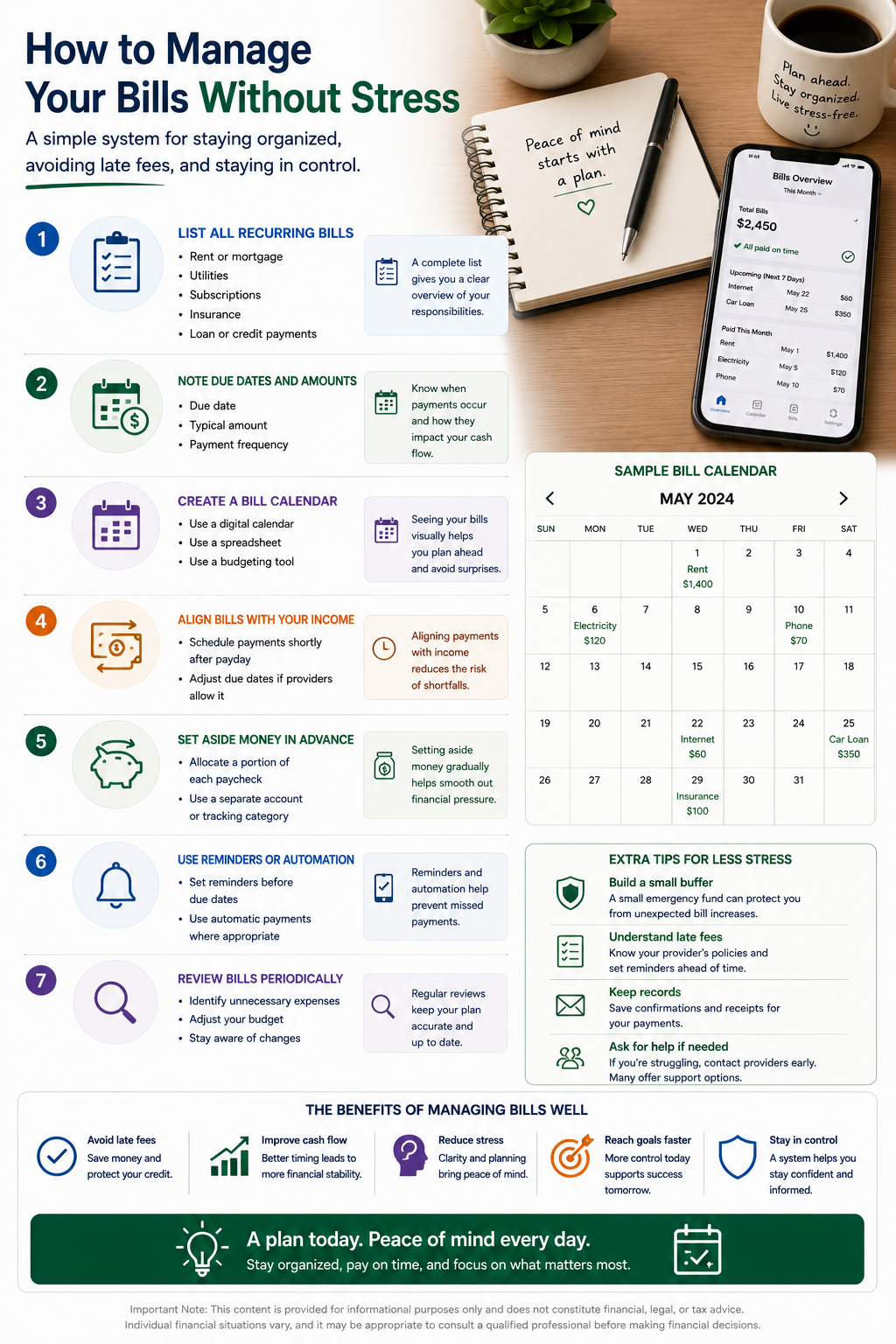How to Manage Your Bills Without Stress